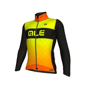 Alé R-EV1 Rumbles Radjacke Herren (schwarz / gelb)