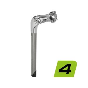 ErgoTec Octopus 2 Tube Schaftvorbau (Ø 25.4/25.4mm x 300/90mm l silber)