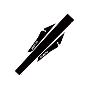 Zéfal Shield Lite M Steckradschützer (schwarz / weiß)