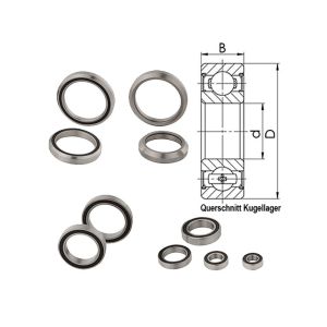 Quaxar 16100 Industrielager (10 x 28 x 8mm)