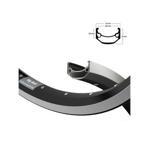 Ryde Big Bull 559-25 Fahrradfelge (32 Loch l schwarz)