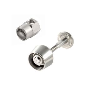 Pitlock Set 06 Schnellspanner (33mm l silber)