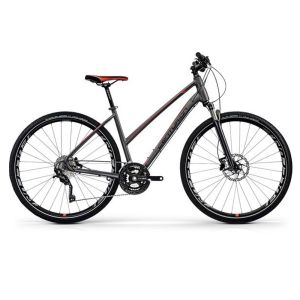 Centurion Cross Line Pro 2000 Tour Trekking Fahrrad (28" | silber / rot / schwarz)