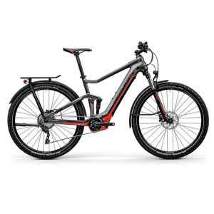 Centurion Lhasa E R750i EQ Fully MTB E-Bike (29" | 500Wh | anthrazit / rot / schwarz)