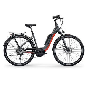 Centurion E-Fire R850 City E-Bike (26" | 500Wh | anthrazit / rot / schwarz)