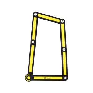 Auvray Faltschloss (schwarz / gelb)