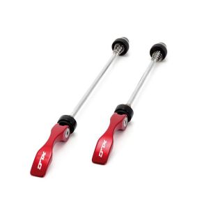 XLC QR-L02 Schnellerspannersatz (Alu/Cr-Mo rot)