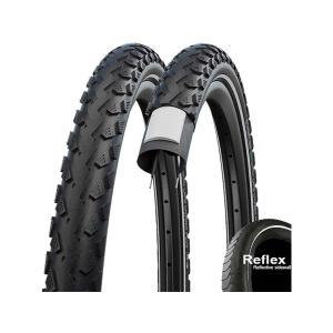 Schwalbe LandCruiser Plus PunctureGuard E-25 28" Drahtreifen (47-622 | schwarz)