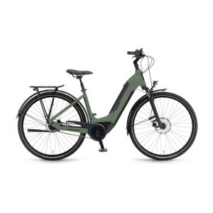 Winora Tria N8f City E-Bike (28" | 500Wh | bambusgrün)