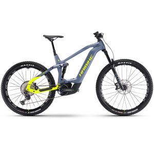 Haibike AllMtn CF 11 Fully MTB E-Bike (29/27,5" | 750Wh | schiefer / neongelb)